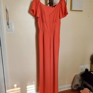 ALEX MARIE CORAL SIZE 4 ROMPER